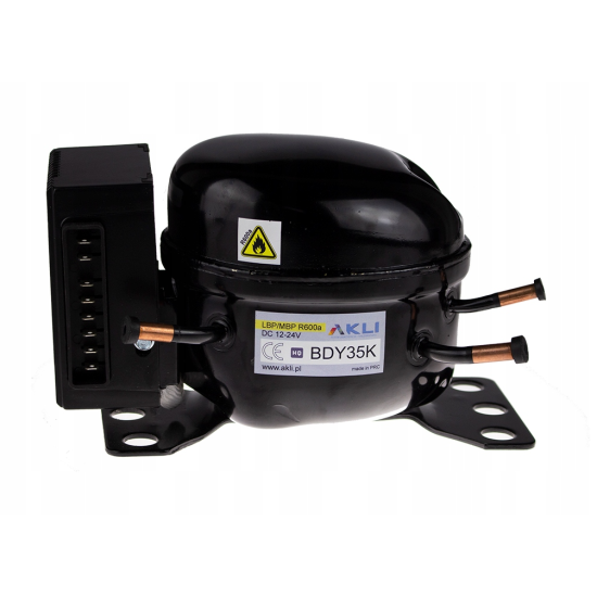 Sprężarka chłodnicza BDY35 12/24V na gaz R600